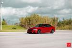 BMW M3 Sedan on Vossen Wheels (VFS4) 2017 года